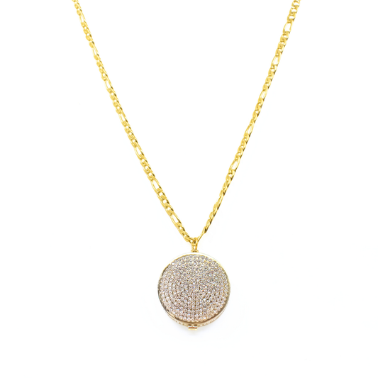 Pure Glow Lip Balm Necklace in Gold