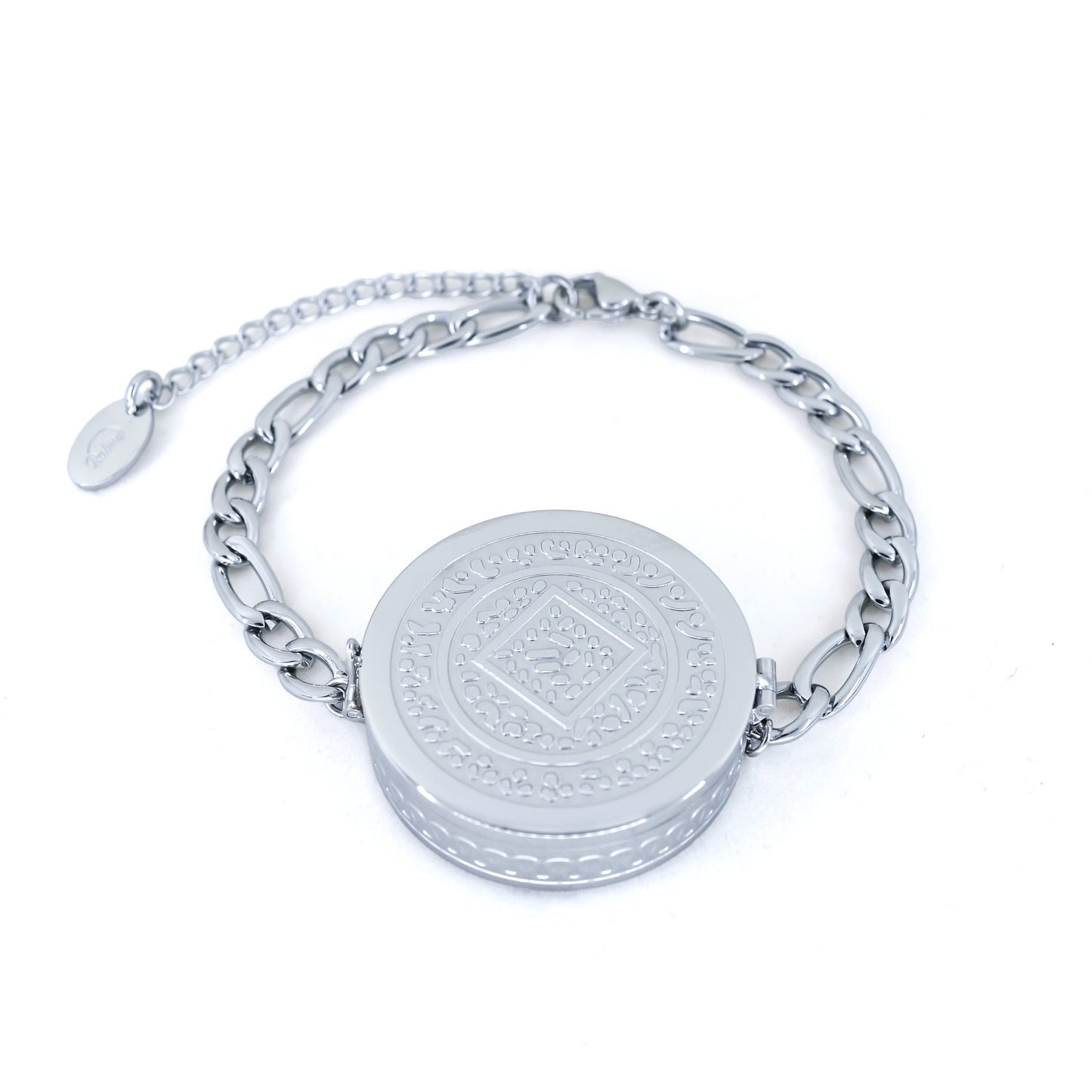Solara Lip Balm Bracelet in Stainless Steel