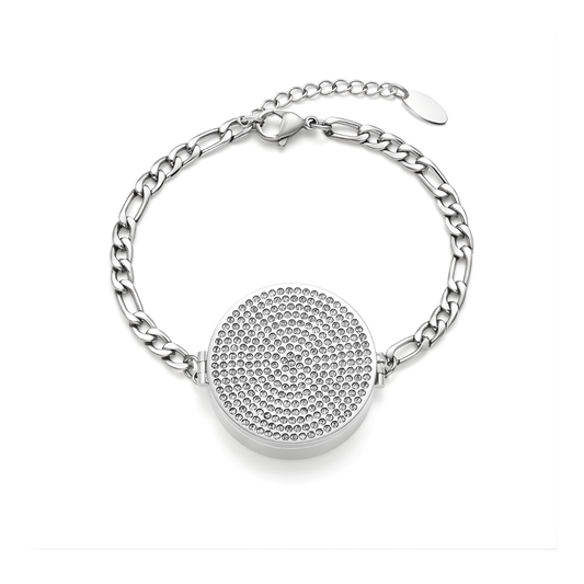 Pure Glow Lip Balm Bracelet in Steel