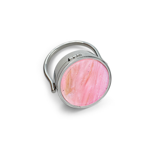 Rose Glow Lip Balm Ring in Stainless Steel