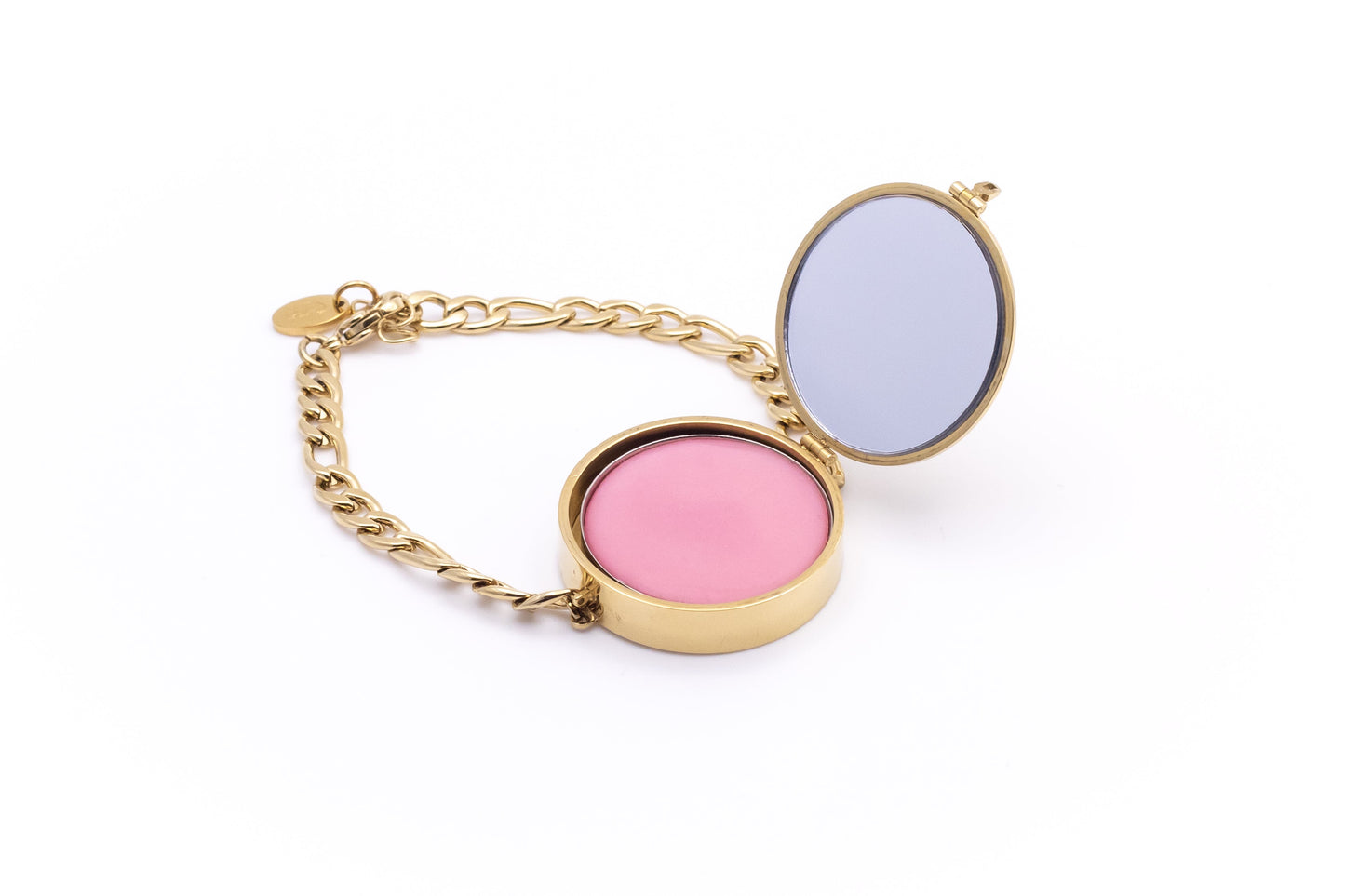 Authentica Lip Balm Bracelet in Gold