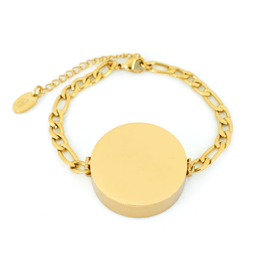 Authentica Lip Balm Bracelet in Gold