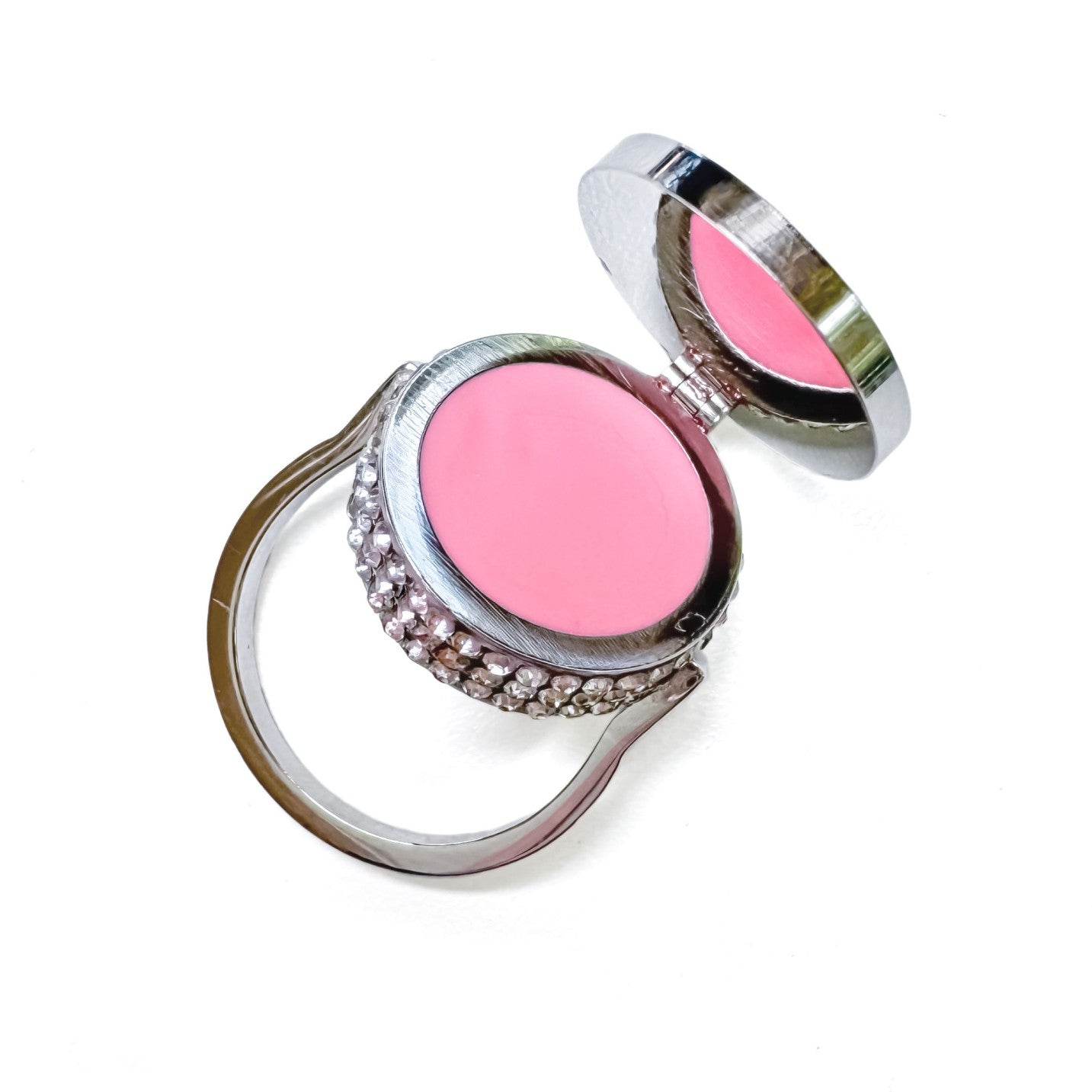 Pure Glow Lip Balm Ring in White Gold